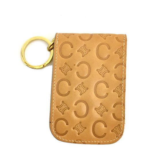 CELINE C Macadam Leather Multi Case w/Chain /7N0367 - Picture 4 of 8